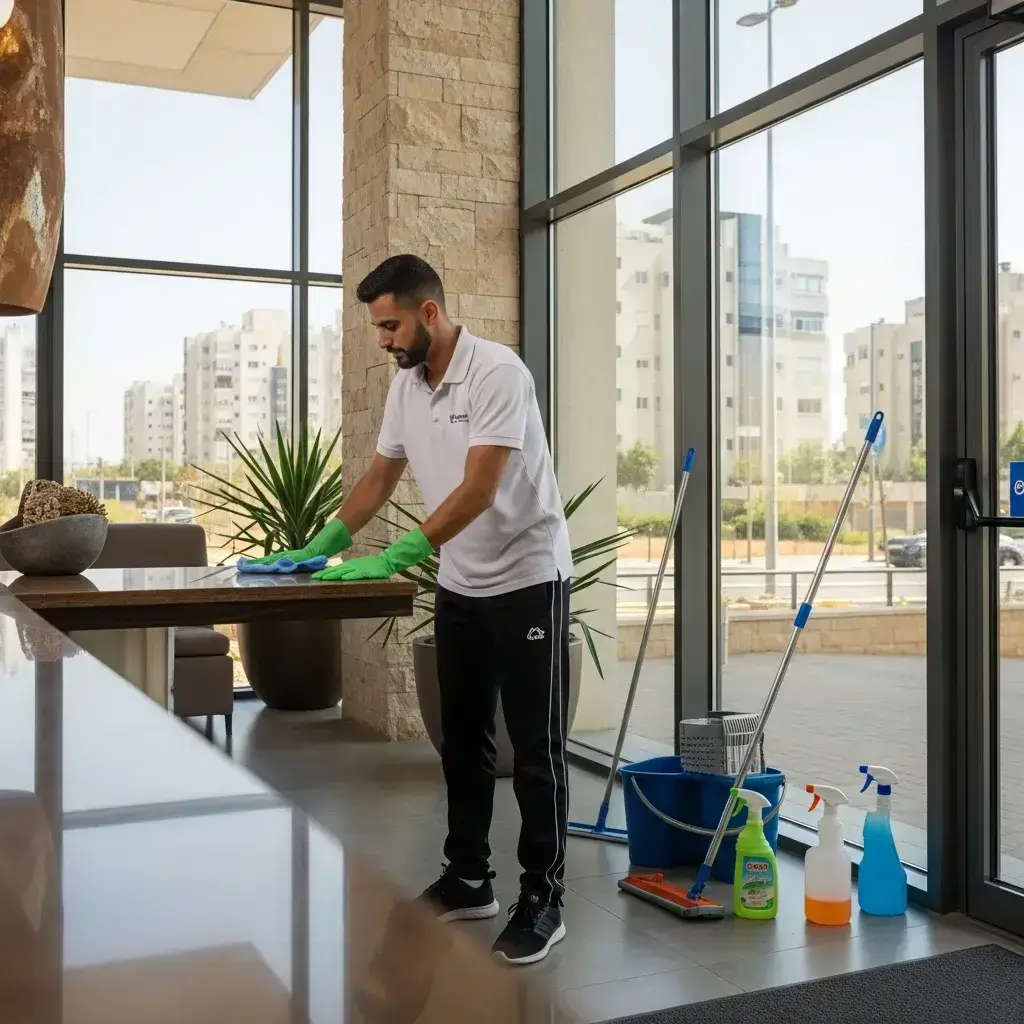 ניקיון חדרי מדרגות הופך את הבניין למקום שנעים לחזור אליו