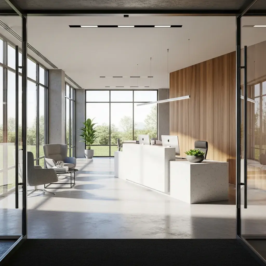 ניקיון משרדים עם קבלת קהל