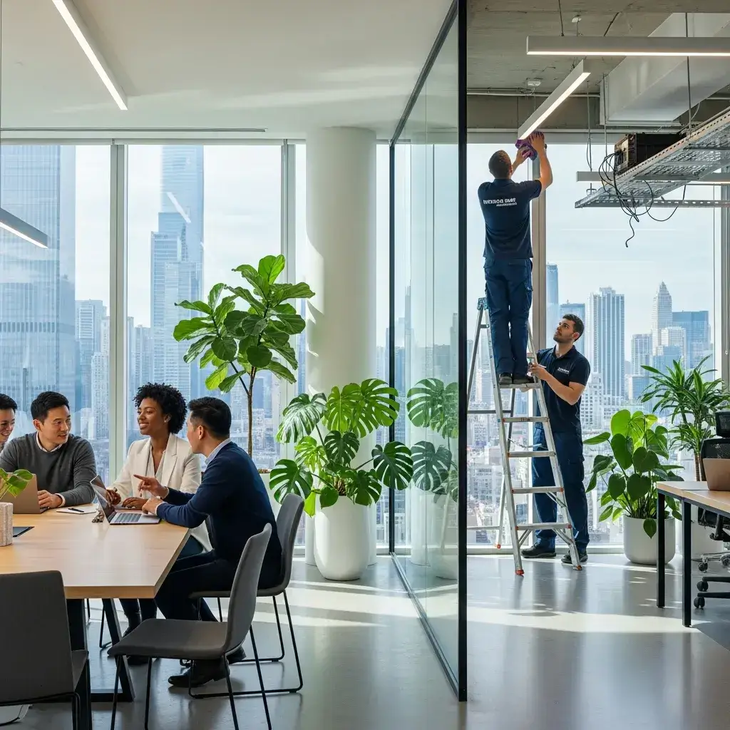 5 סיבות למה כדאי להחזיק חברת אחזקת מבנים למשרד​