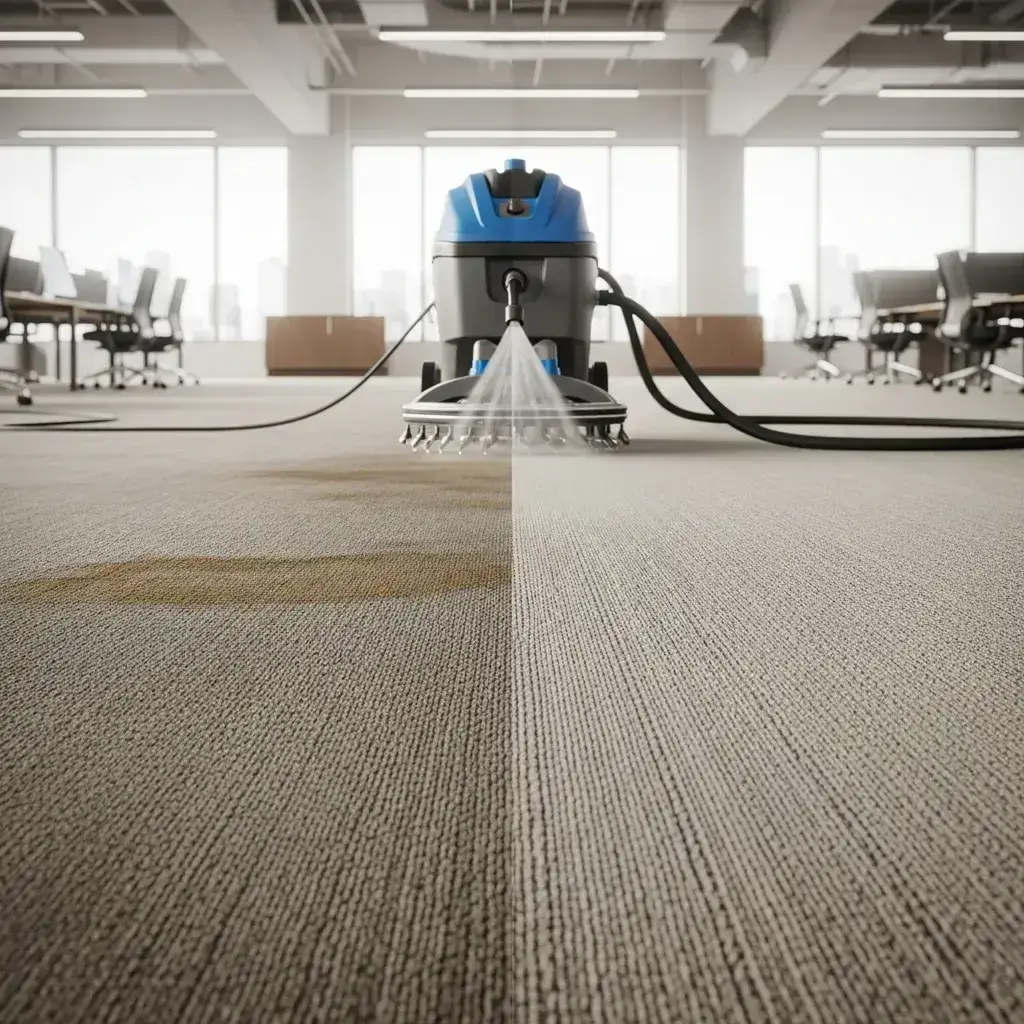 איך עובד ניקיון שטיחים במשרד?