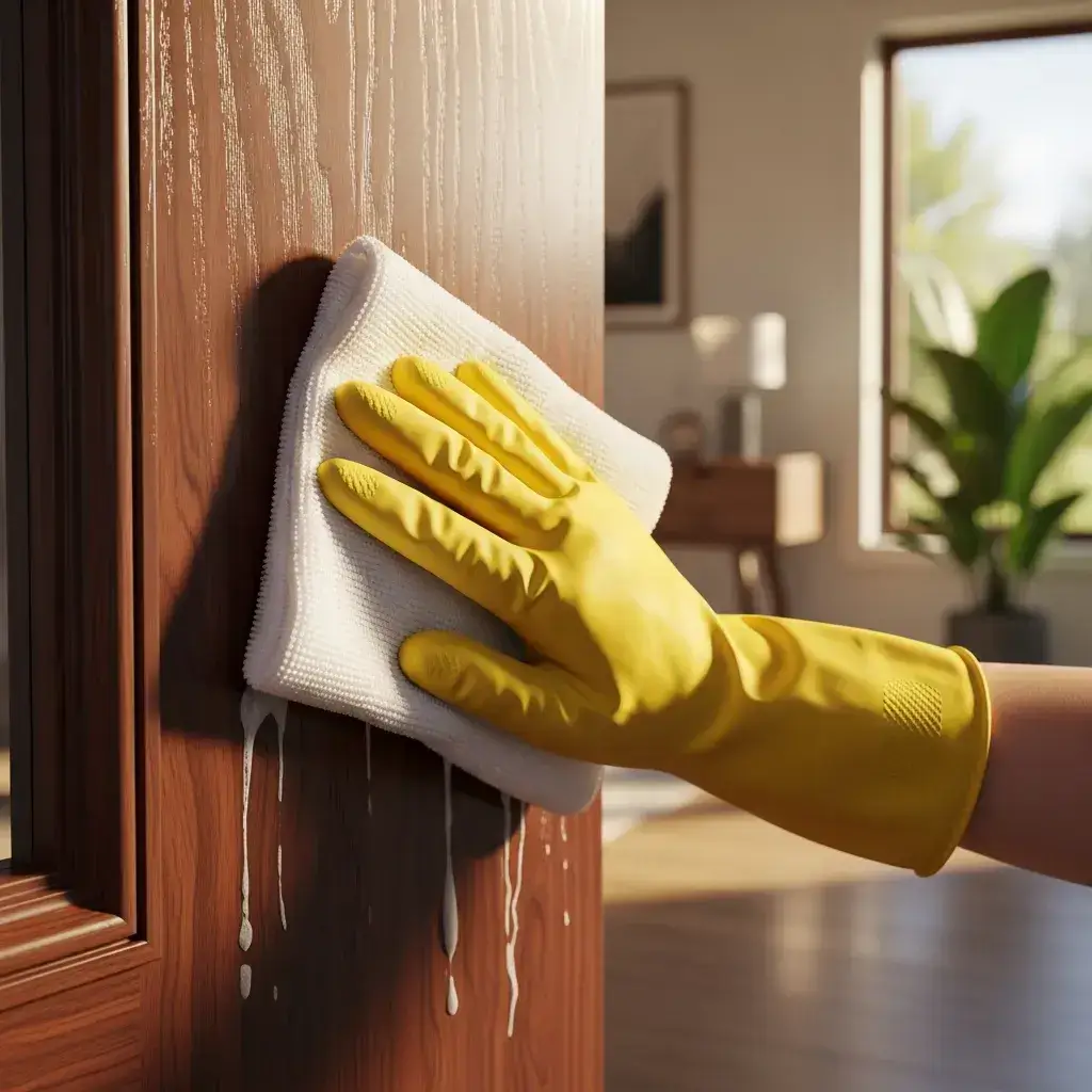 ניקוי דלתות ומשקופים