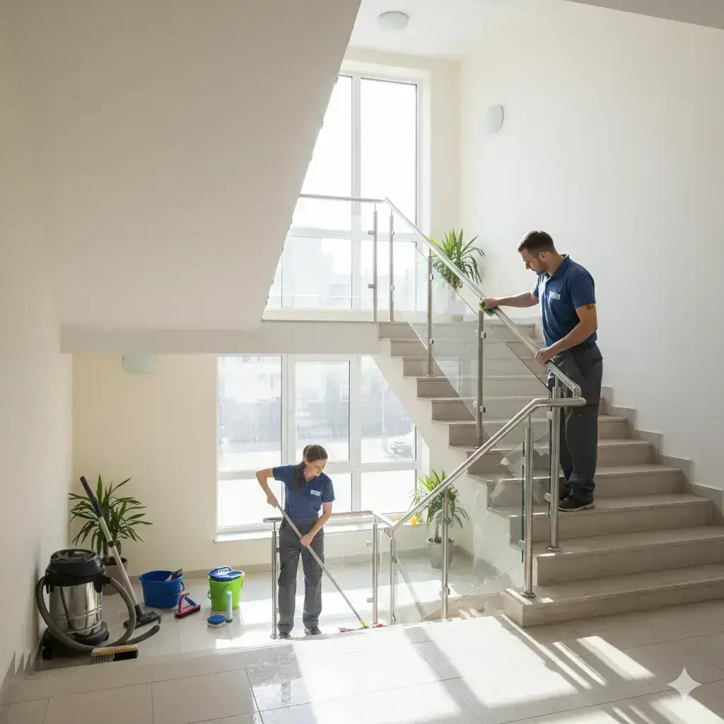 ניקיון חדרי מדרגות