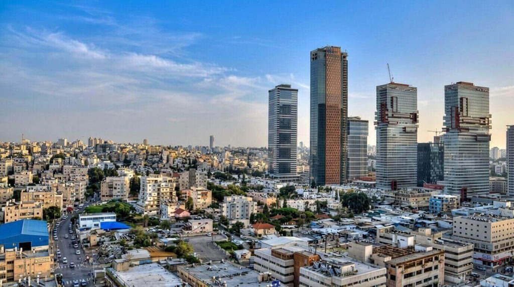 הנוף של גוש דן